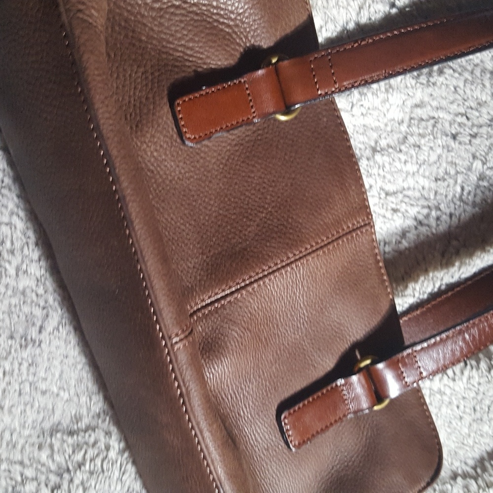 Fossil Patchwork Handbag - image 4